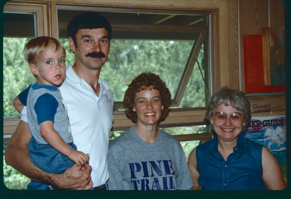 Pine Trail Camp Staff w. Lynn Lankton 1986